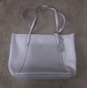Kate Spade Muave Leather Zip Tote